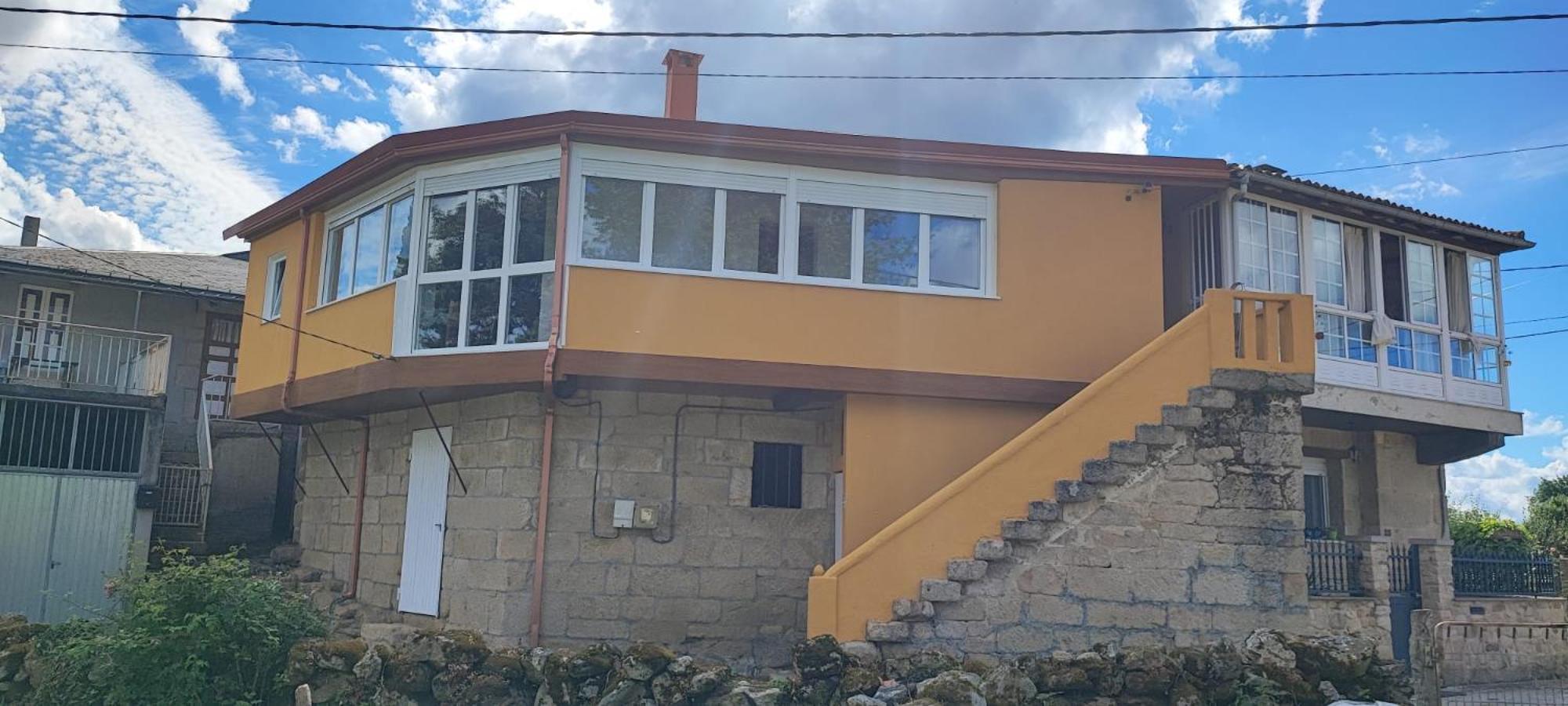 Villa Casa Do Outeiro De Aguil Castro Caldelas Exterior foto